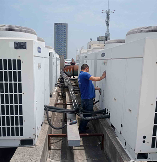 浚县中央空调制热和不制冷系统维修方法